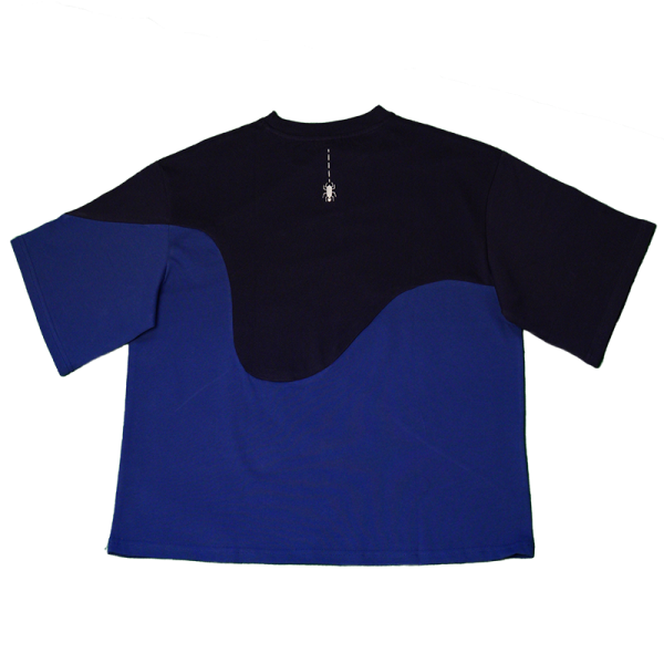 2 Tone Blue Tee - Image 2